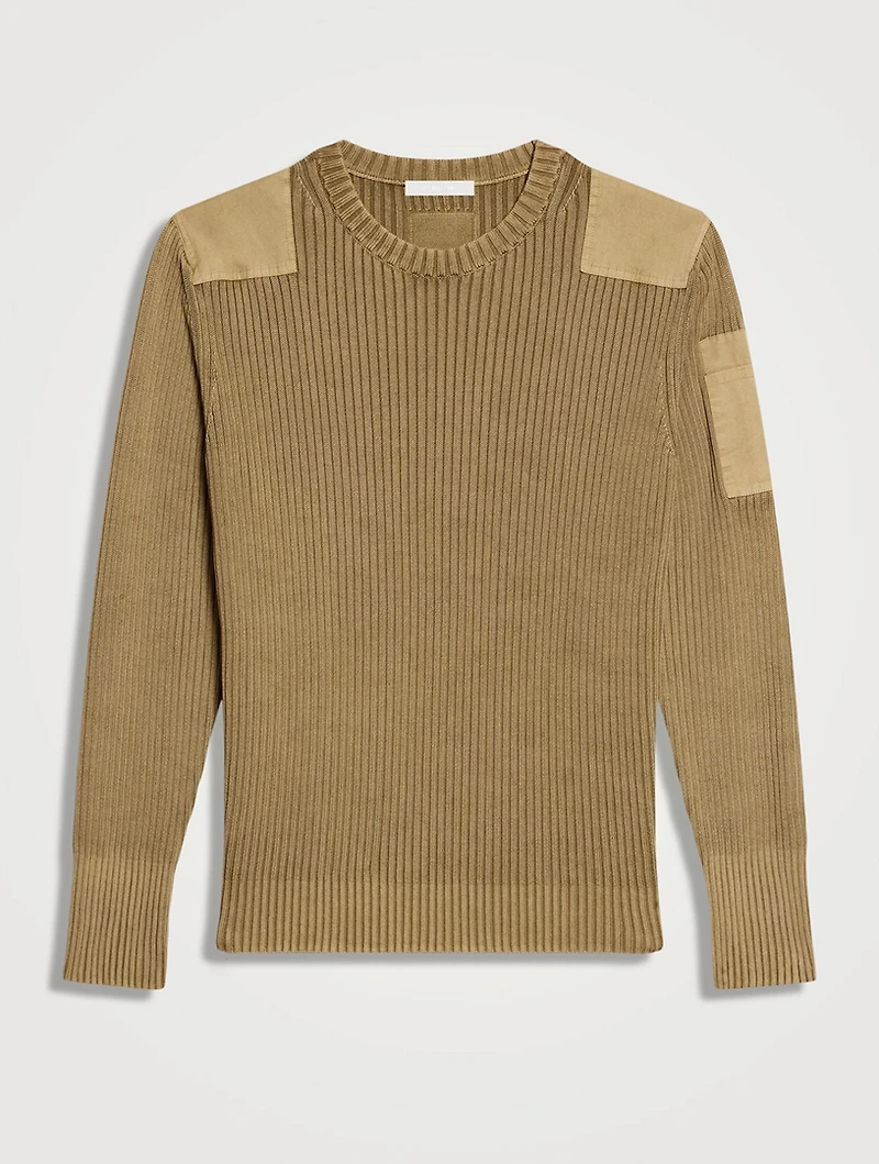 Rib-Knit Sweater