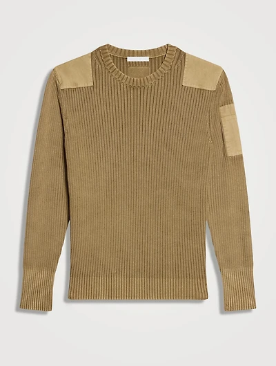 Rib-Knit Sweater