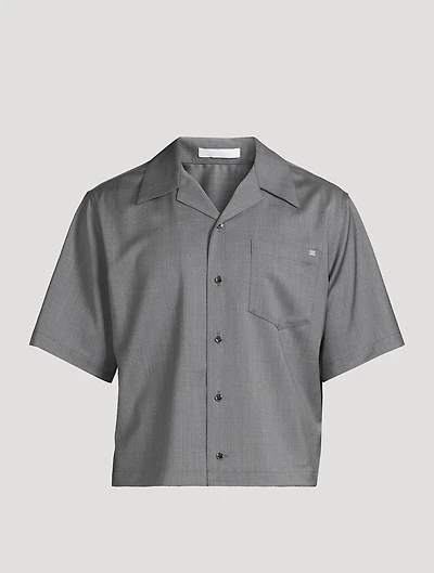 Boxy Short-Sleeve Shirt