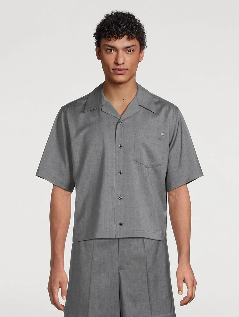 Boxy Short-Sleeve Shirt