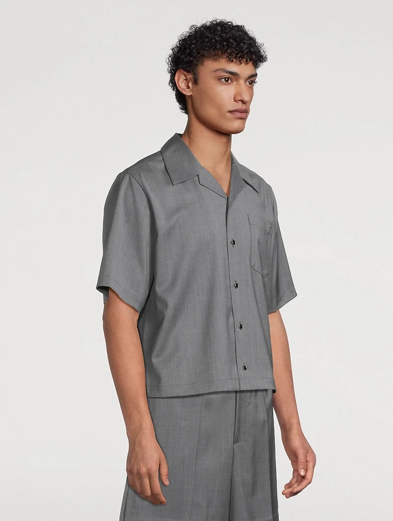 Boxy Short-Sleeve Shirt