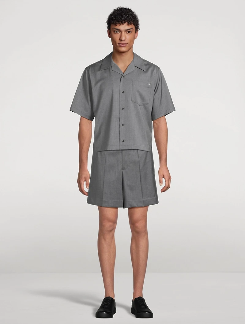 Boxy Short-Sleeve Shirt