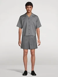 Boxy Short-Sleeve Shirt