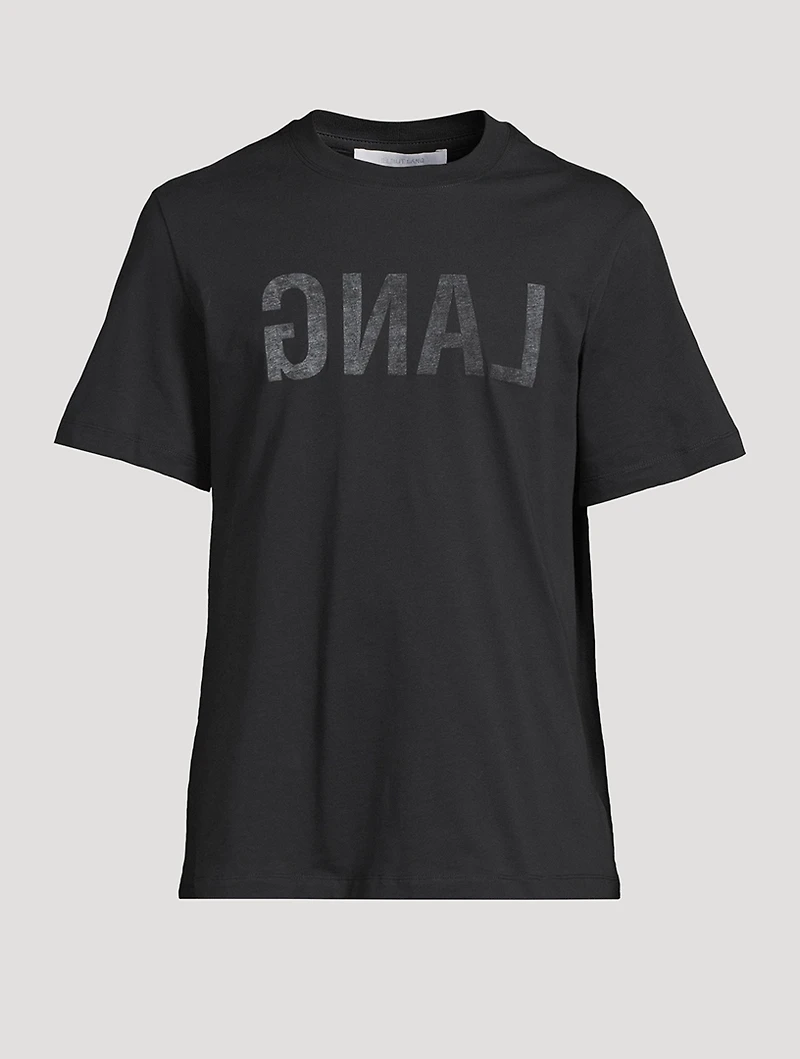 Lang Reverse Logo T-Shirt