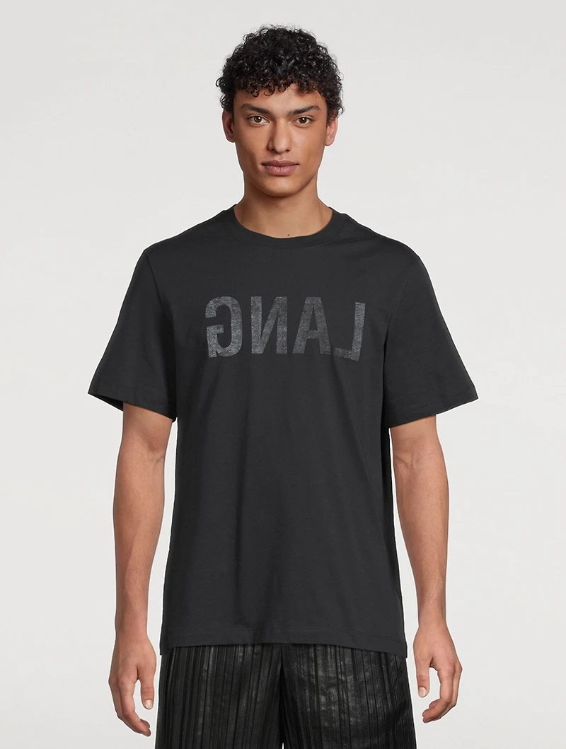 Lang Reverse Logo T-Shirt