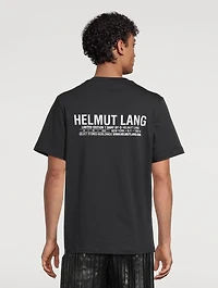 Lang Reverse Logo T-Shirt