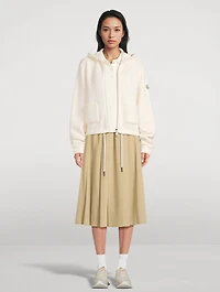 Pleated Midi Skirt