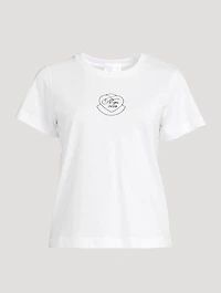 Embroidered Heart Logo T-Shirt