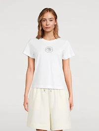 Embroidered Heart Logo T-Shirt