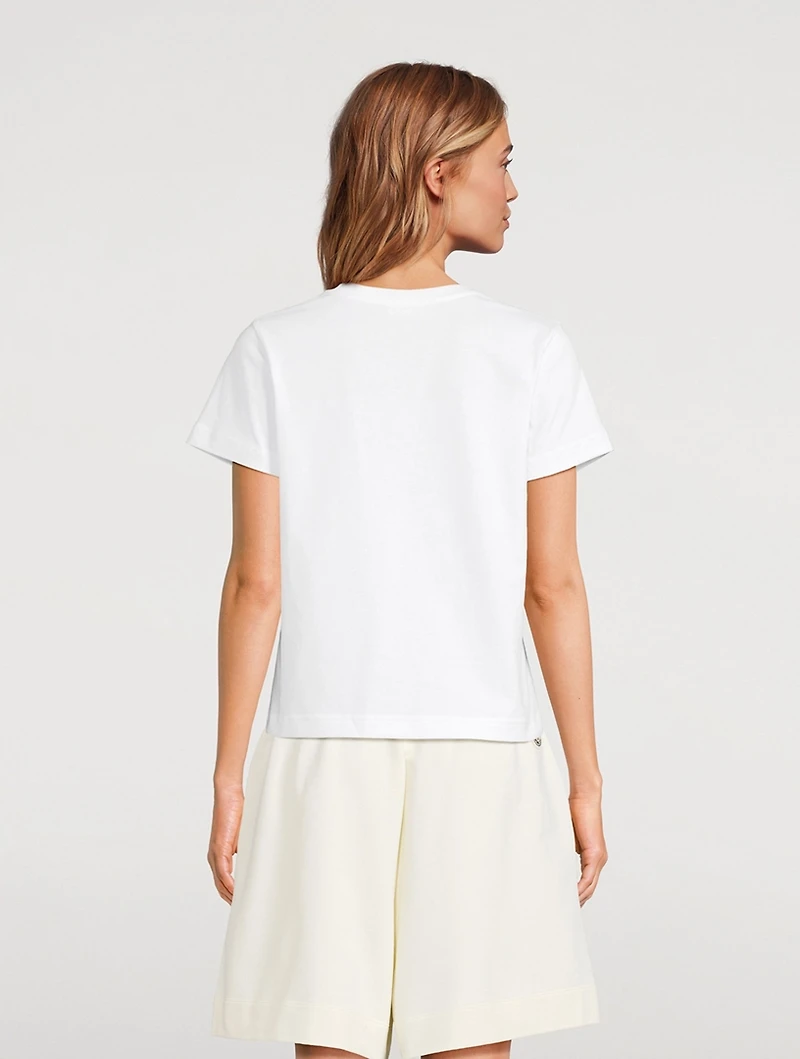 Embroidered Heart Logo T-Shirt