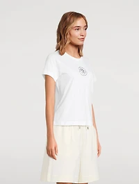 Embroidered Heart Logo T-Shirt