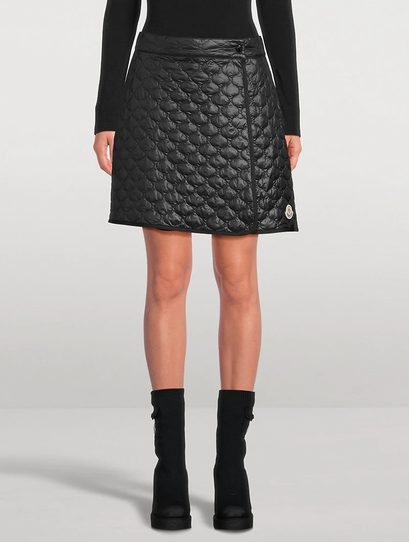 Quilted Mini Skirt