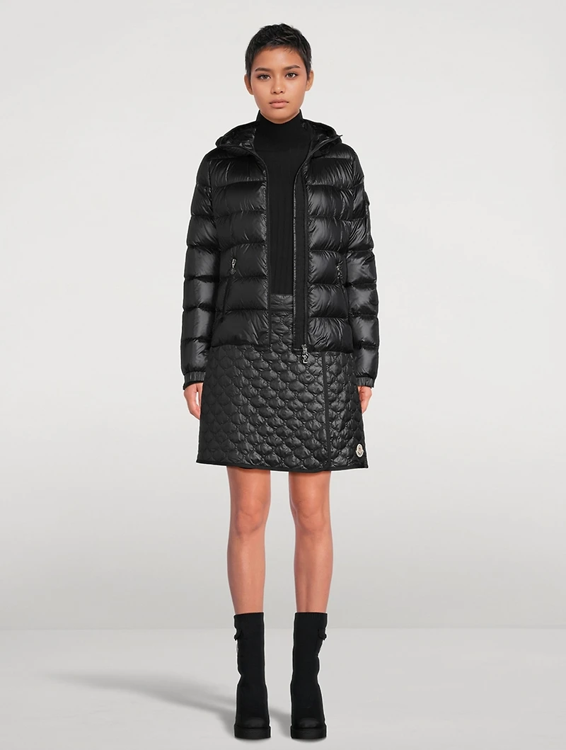 Quilted Mini Skirt