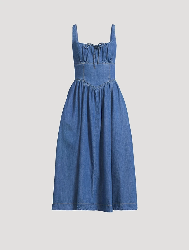 Balia Corset Midi Dress