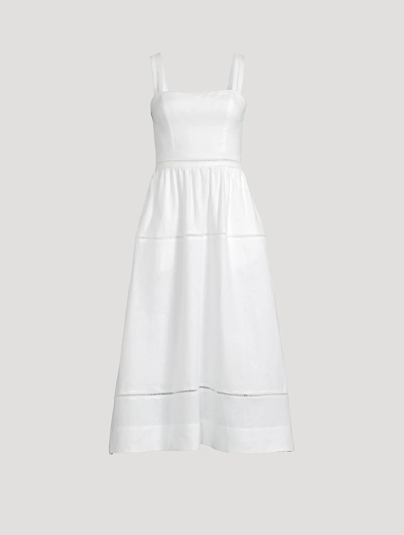 Everett Linen Midi Dress