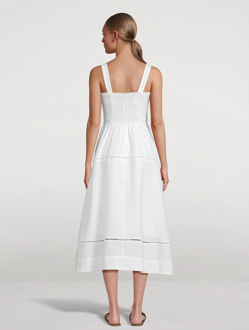 Everett Linen Midi Dress
