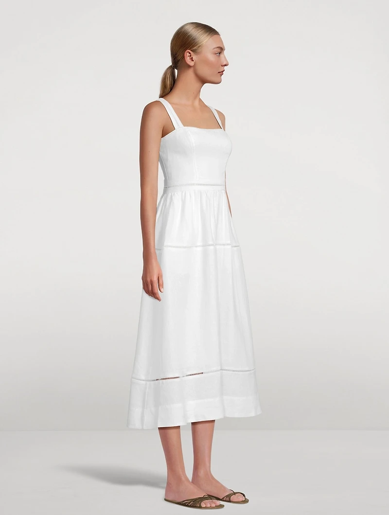 Everett Linen Midi Dress