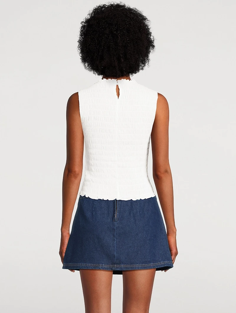 Adri Smocked Blouse