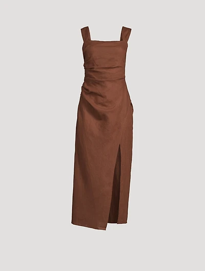 Clemente Linen Dress