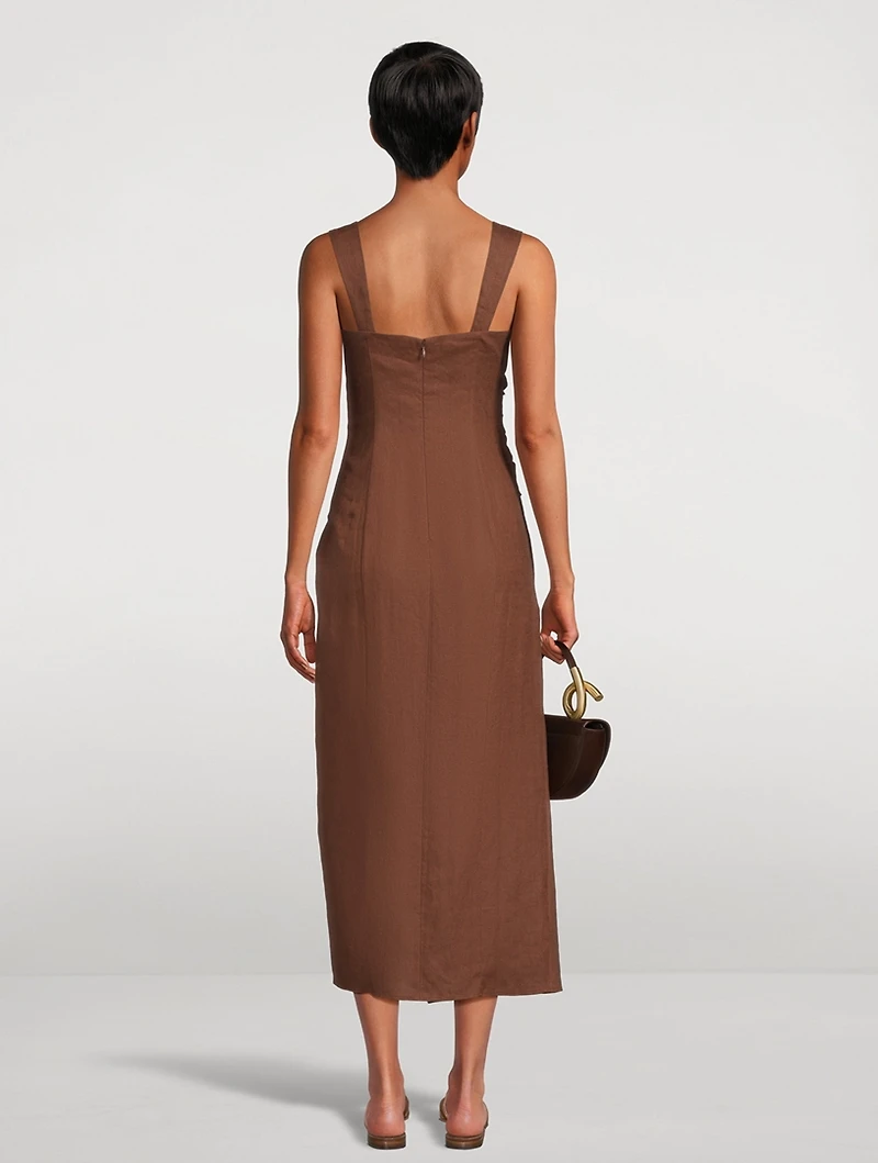 Clemente Linen Dress