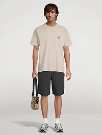 Seersucker Striped Shorts