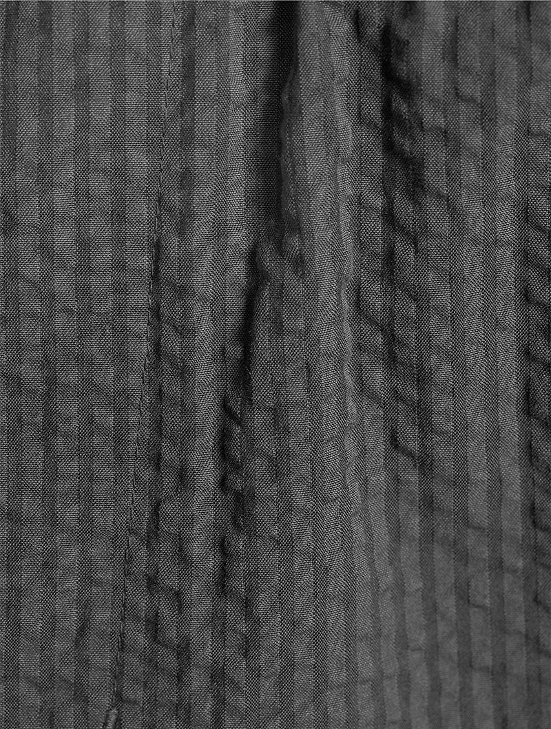 Seersucker Striped Shorts