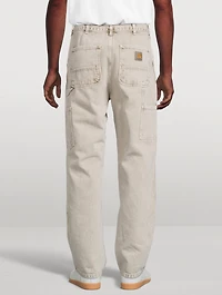 Double Knee Straight-Leg Pants