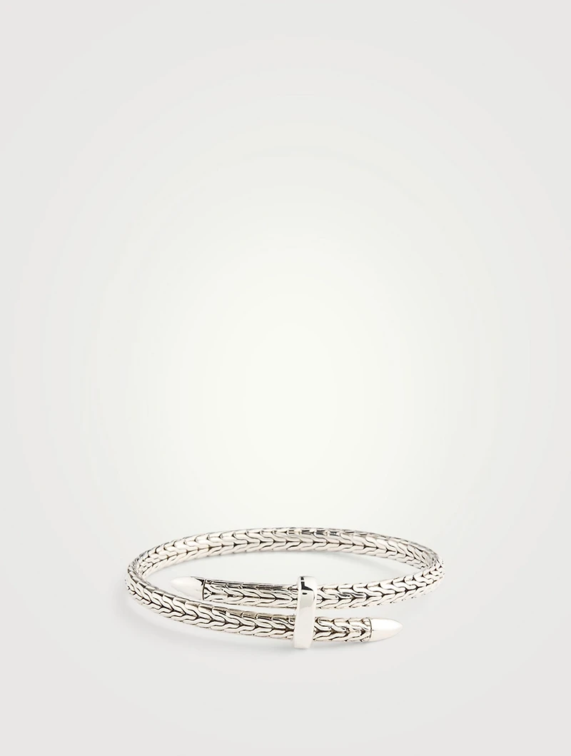 Spear Sterling Silver Flex Cuff Bracelet