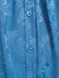 Ruffled Jacquard Shirt
