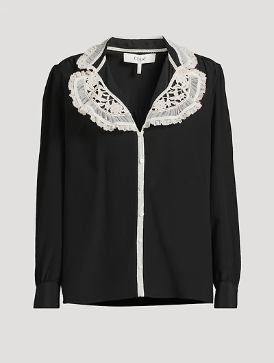Crêpe de Chine Blouse