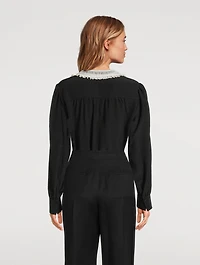 Crêpe de Chine Blouse