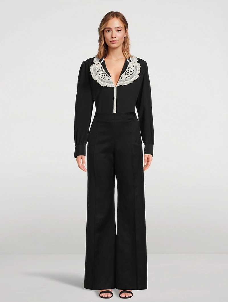 Crêpe de Chine Blouse