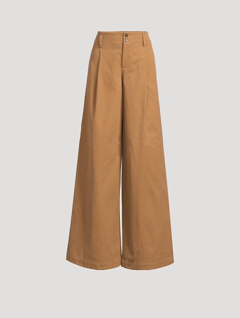 Wide-Leg Trousers