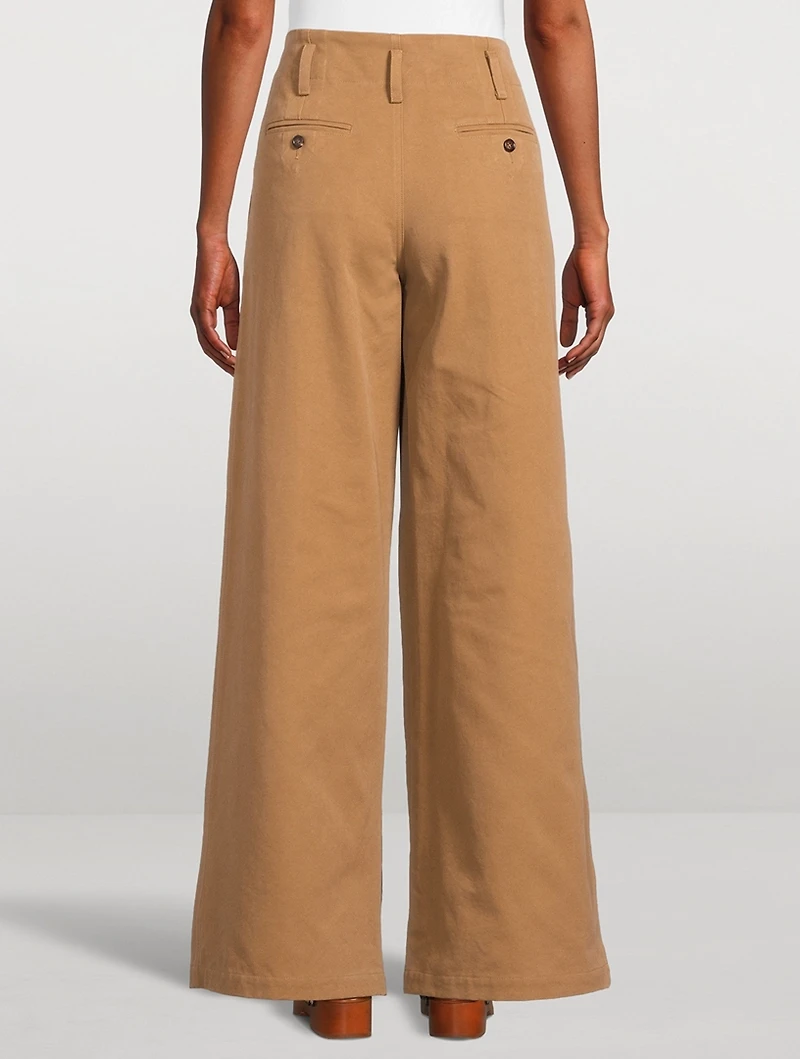 Wide-Leg Trousers