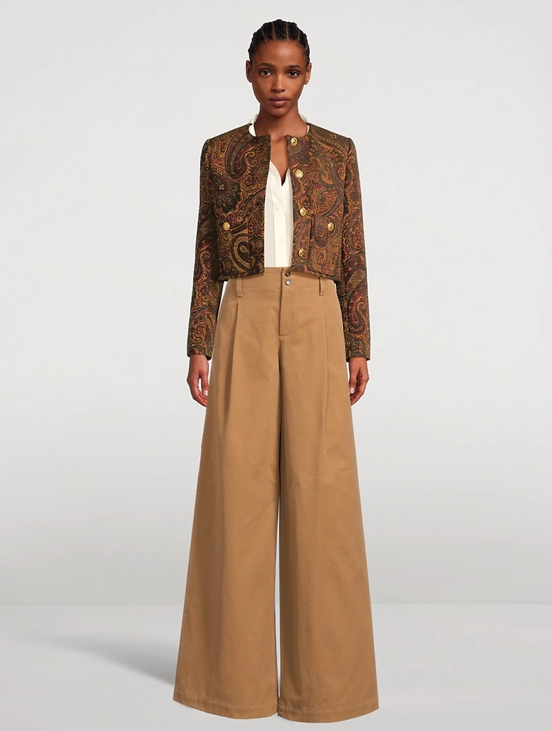 Wide-Leg Trousers
