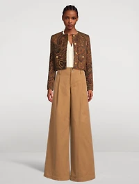 Wide-Leg Trousers