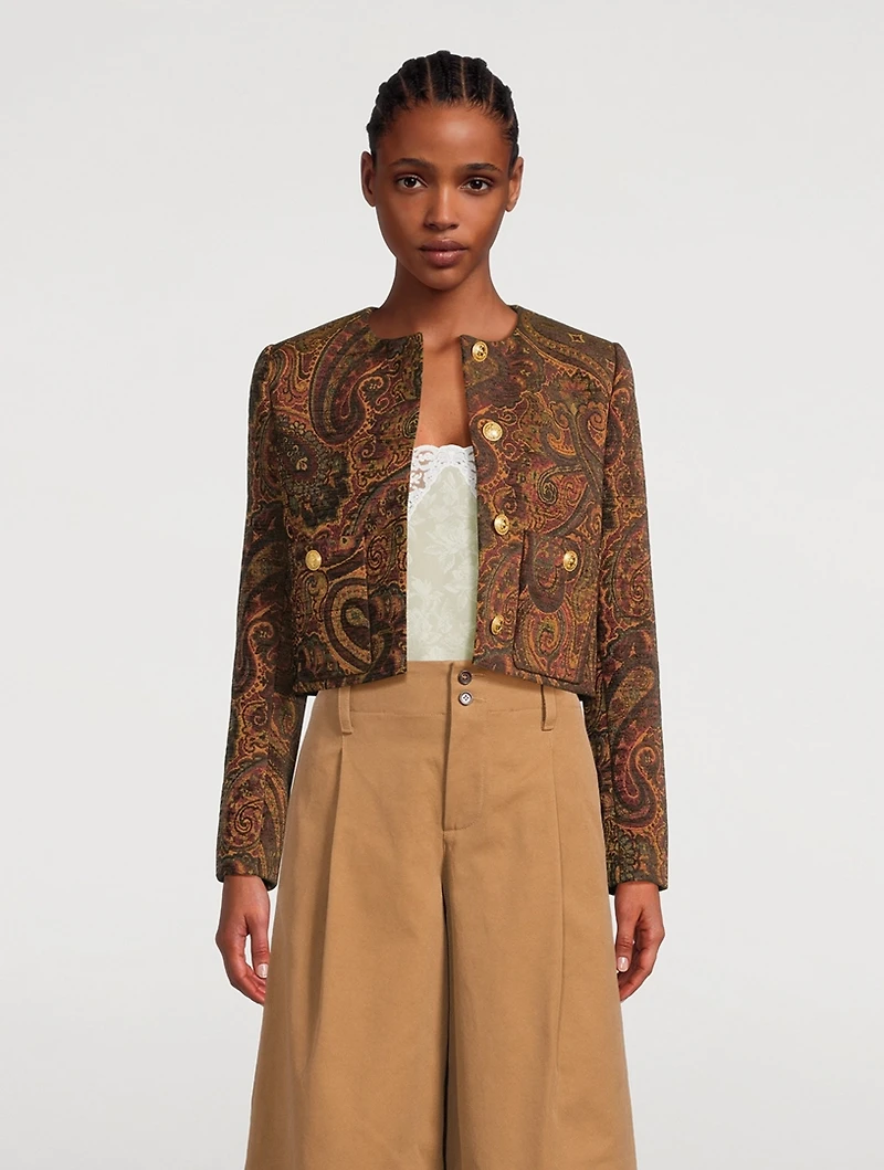 Tapestry Jacquard Jacket