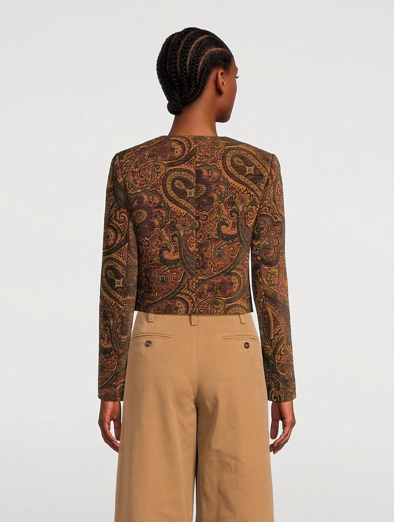 Tapestry Jacquard Jacket