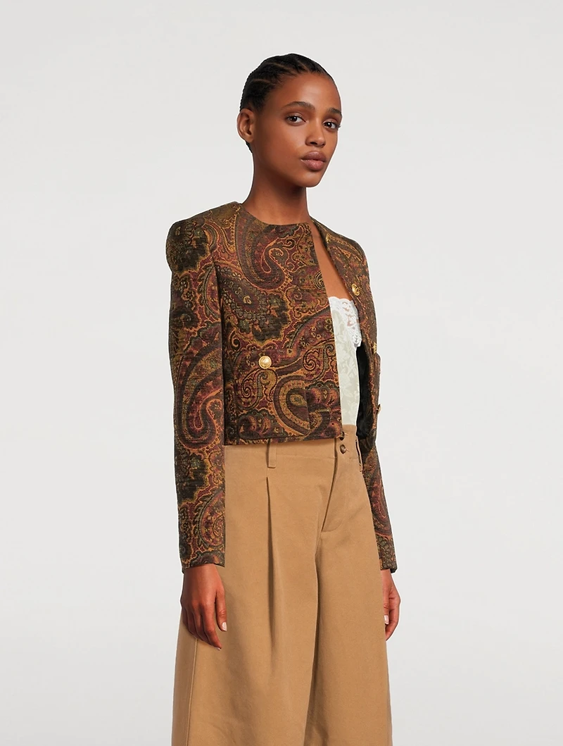 Tapestry Jacquard Jacket