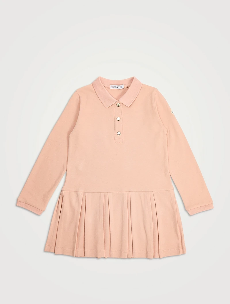 Cotton Piquet Polo Dress
