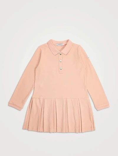 Cotton Piquet Polo Dress