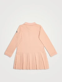 Cotton Piquet Polo Dress