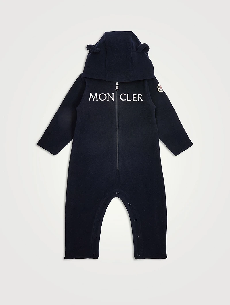 Fleece Hooded Onesie