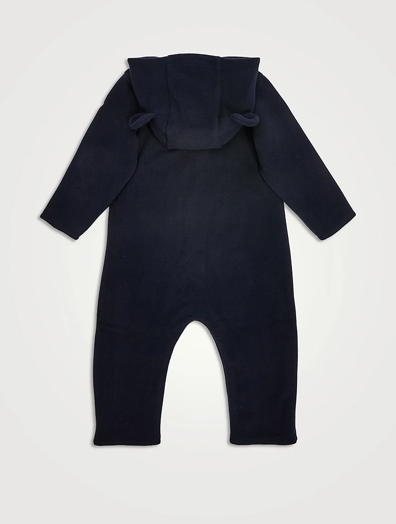 Fleece Hooded Onesie