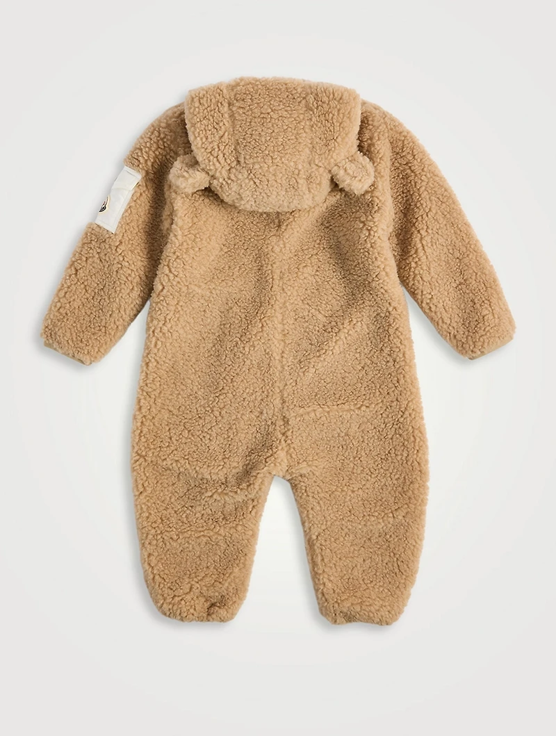 Teddy Hooded One-Piece