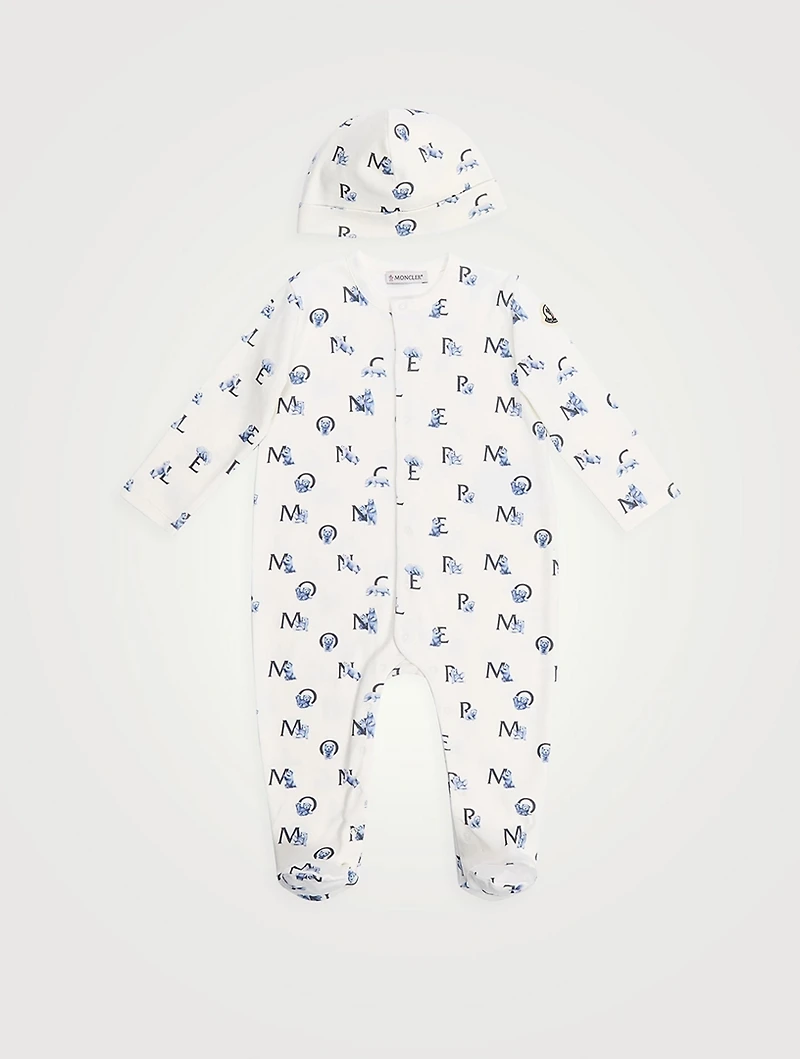 Cotton Two-Piece Onesie Set