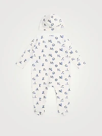 Cotton Two-Piece Onesie Set