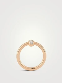 Together 18K Rose Gold Ring With Diamonds