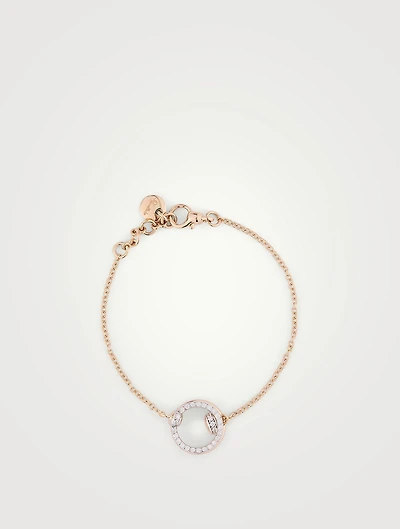 Together 18K Rose Gold Bracelet With Diamonds