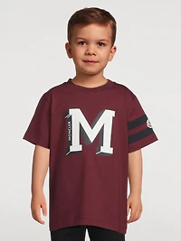 Cotton Varsity Monogram T-Shirt